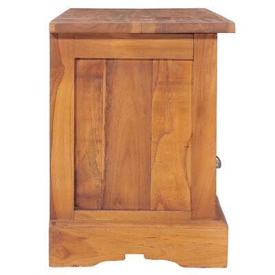 vidaXL Mobile Porta TV 100x30x40 cm in Legno Massello di Teak