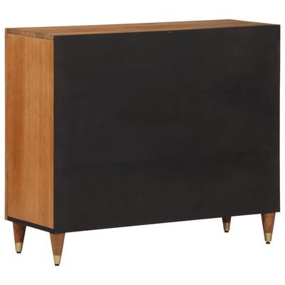 vidaXL Credenza 90x33x75 cm in Legno Massello di Mango