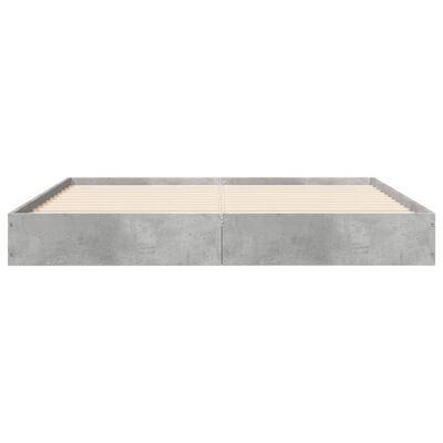 vidaXL Giroletto Grigio Cemento 140x190 cm in Legno Multistrato