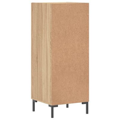 vidaXL Credenza Rovere Sonoma 34,5x34x90 cm in Legno Multistrato