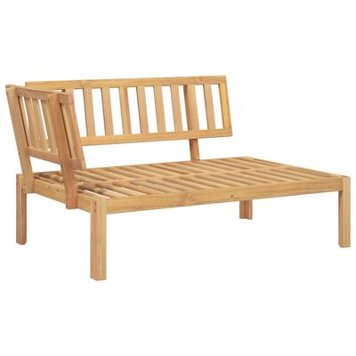 vidaXL Set Divano Pallet da Giardino 6 pz in Legno Massello di Acacia