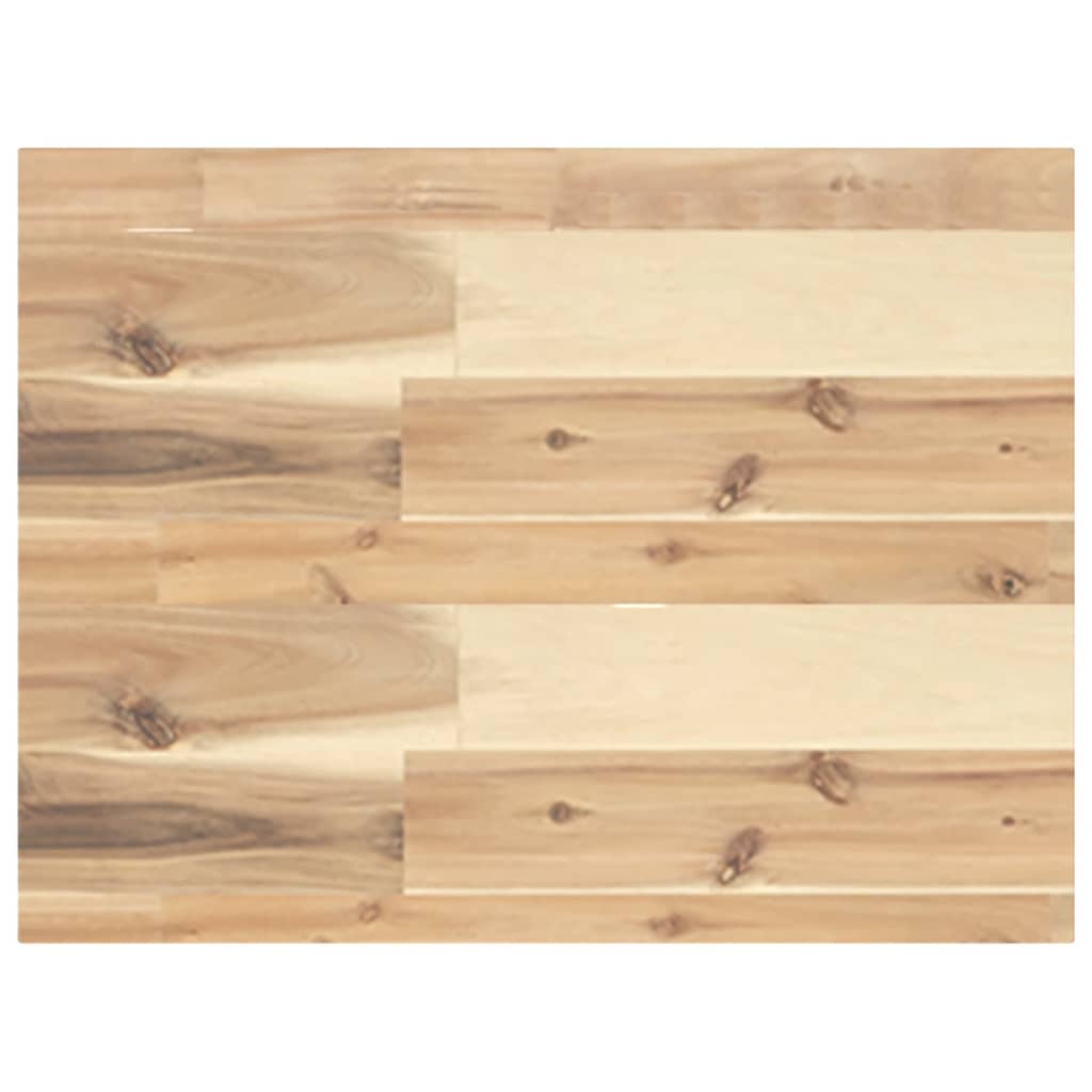 vidaXL Mensole da Parete 2 pz 60x30x4 cm Legno Acacia Non Trattato