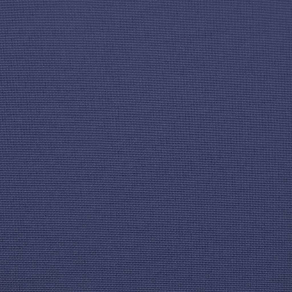 vidaXL Cuscini per Pallet 6 pz Blu Marino 40x40x3 cm in Tessuto Oxford