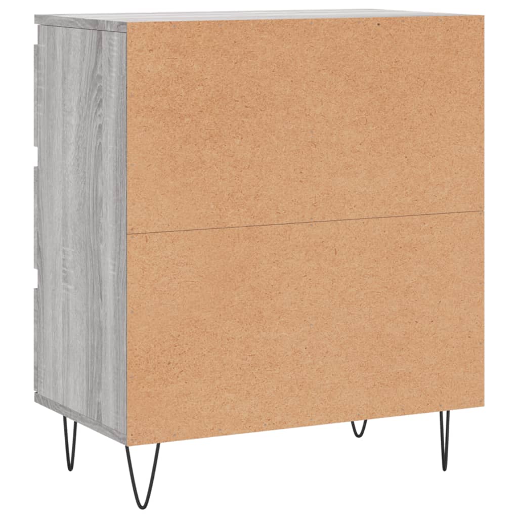 vidaXL Credenza Grigio Sonoma 60x35x70 cm in Legno Multistrato