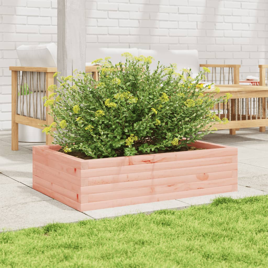 vidaXL Fioriera da Giardino 90x60x23 cm in Legno Massello di Douglas