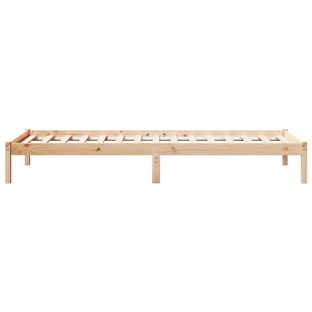 vidaXL Letto Extra Lungo senza Materasso 180x200 cm in Legno di Pino