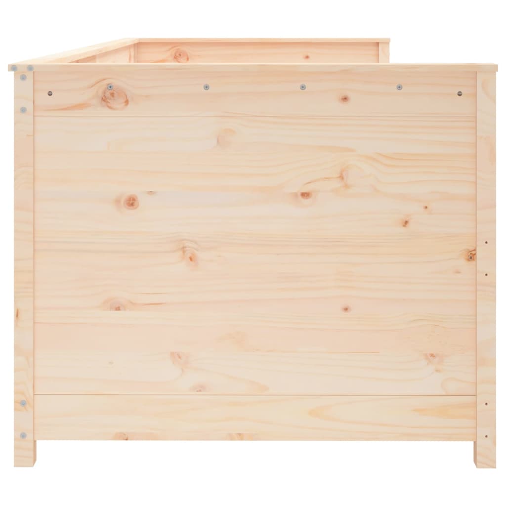 vidaXL Dormeuse senza Materasso 90x200 cm in Legno Massello di Pino