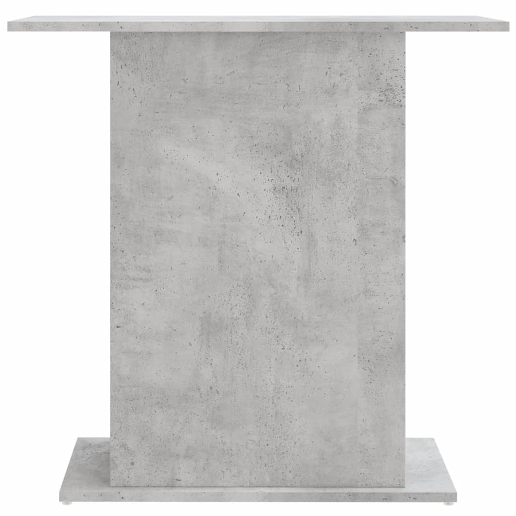 vidaXL Supporto per Acquario 75x36x72,5 cm Multistrato Grigio Cemento