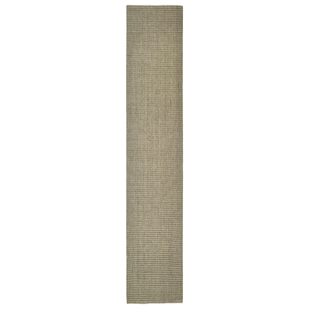 vidaXL Tappeto in Sisal per Tiragraffi Tortora 66x350 cm