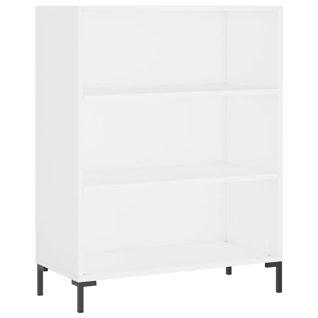 vidaXL Credenza Bianca 69,5x34x180 cm in Legno Multistrato