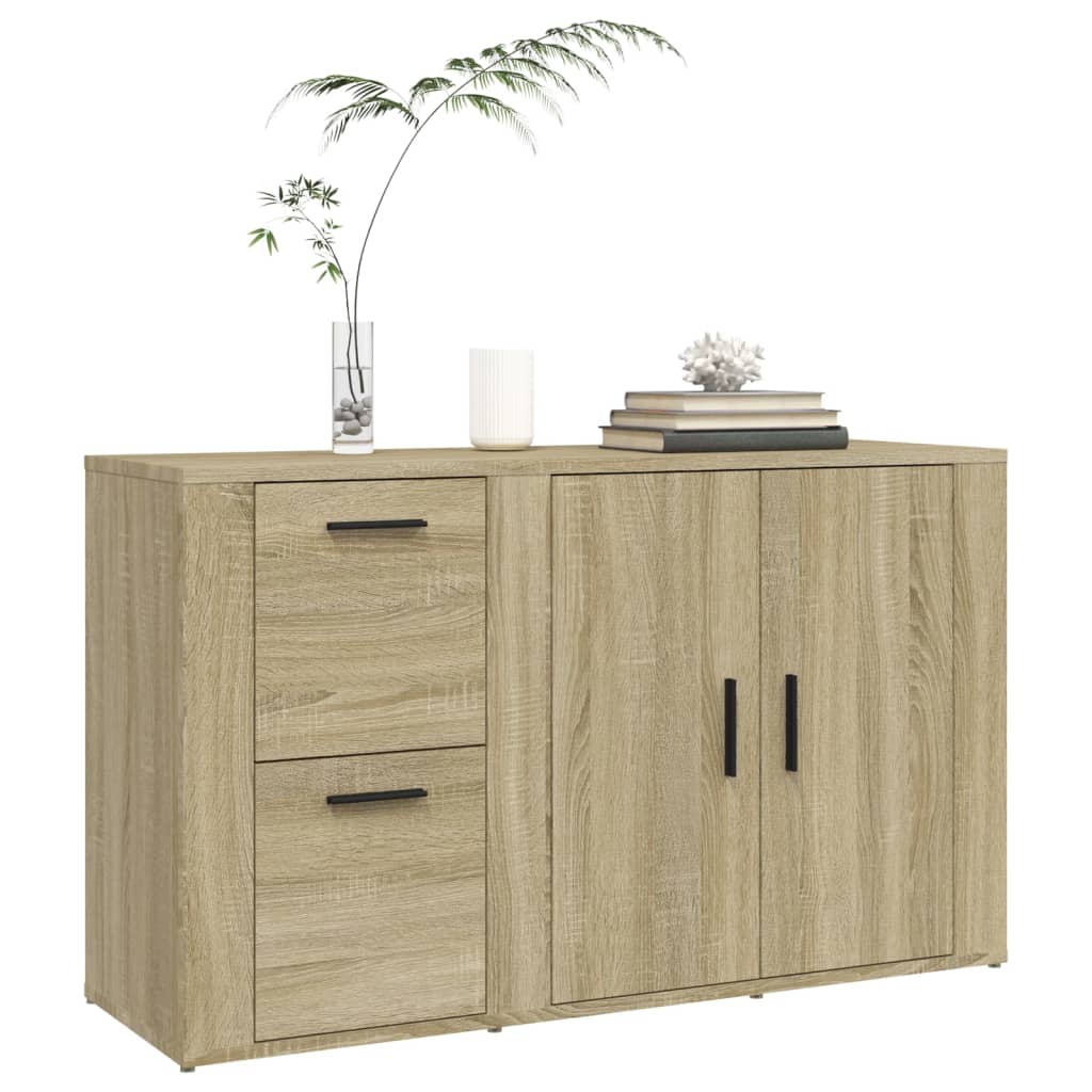 vidaXL Credenza Rovere Sonoma 100x33x59,5 cm in Legno Multistrato