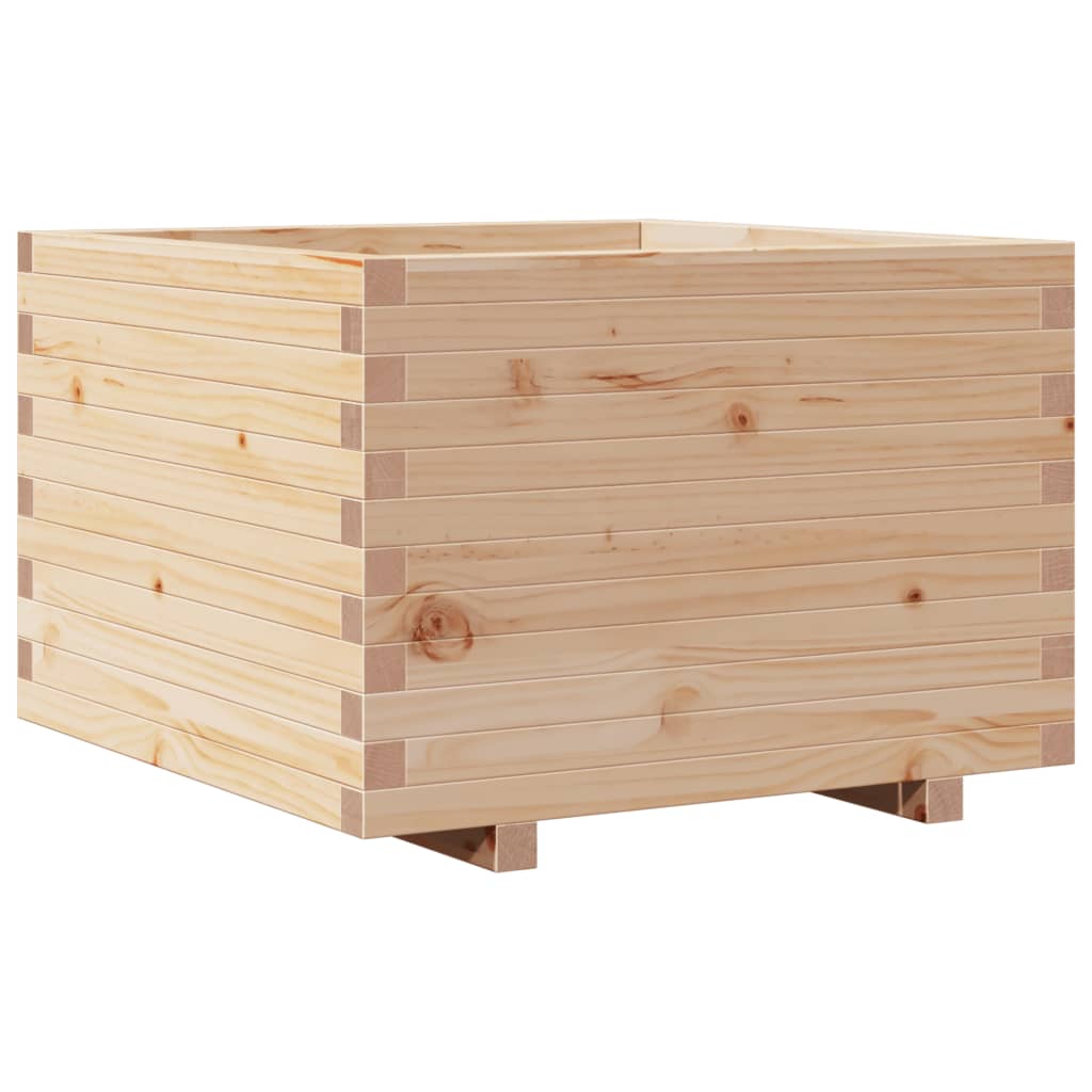 vidaXL Fioriera da Giardino 70x70x49,5 cm in Legno Massello di Pino