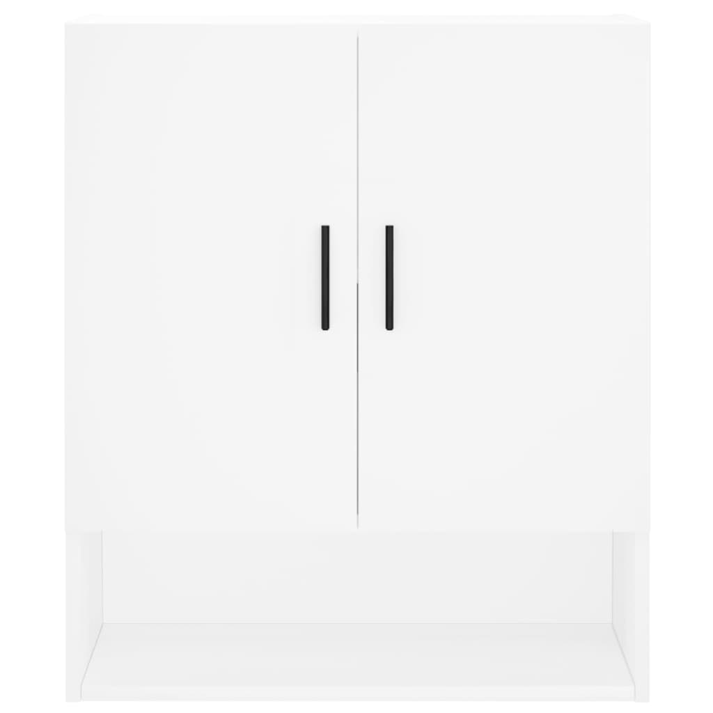 vidaXL Armadietto a Muro Bianco 60x31x70 cm in Legno Multistrato