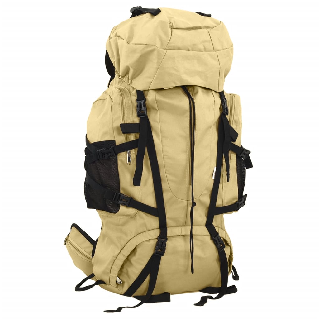 vidaXL Zaino da Trekking Cachi 60 L in Tessuto Oxford