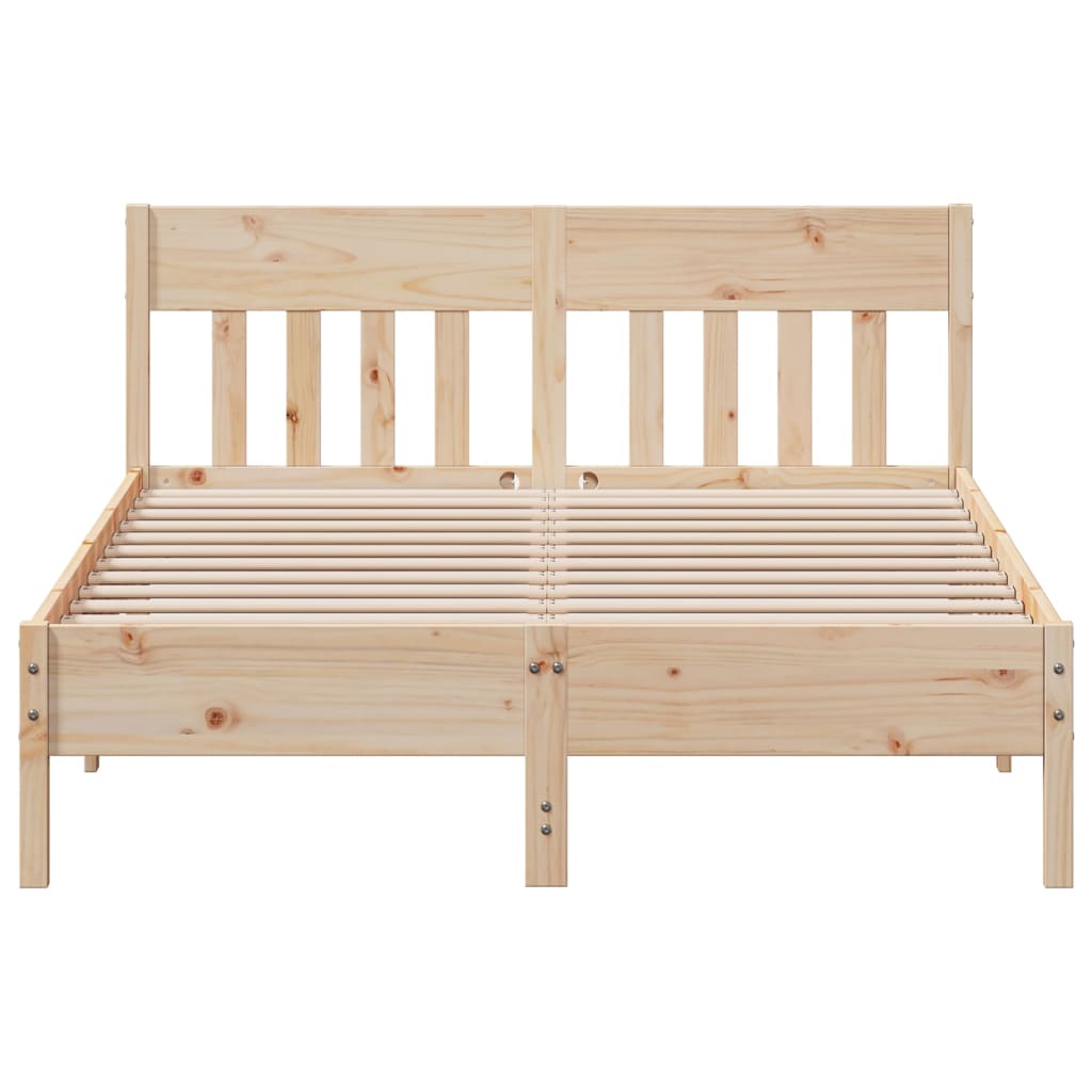 vidaXL Letto senza Materasso 150x200 cm in Legno Massello di Pino