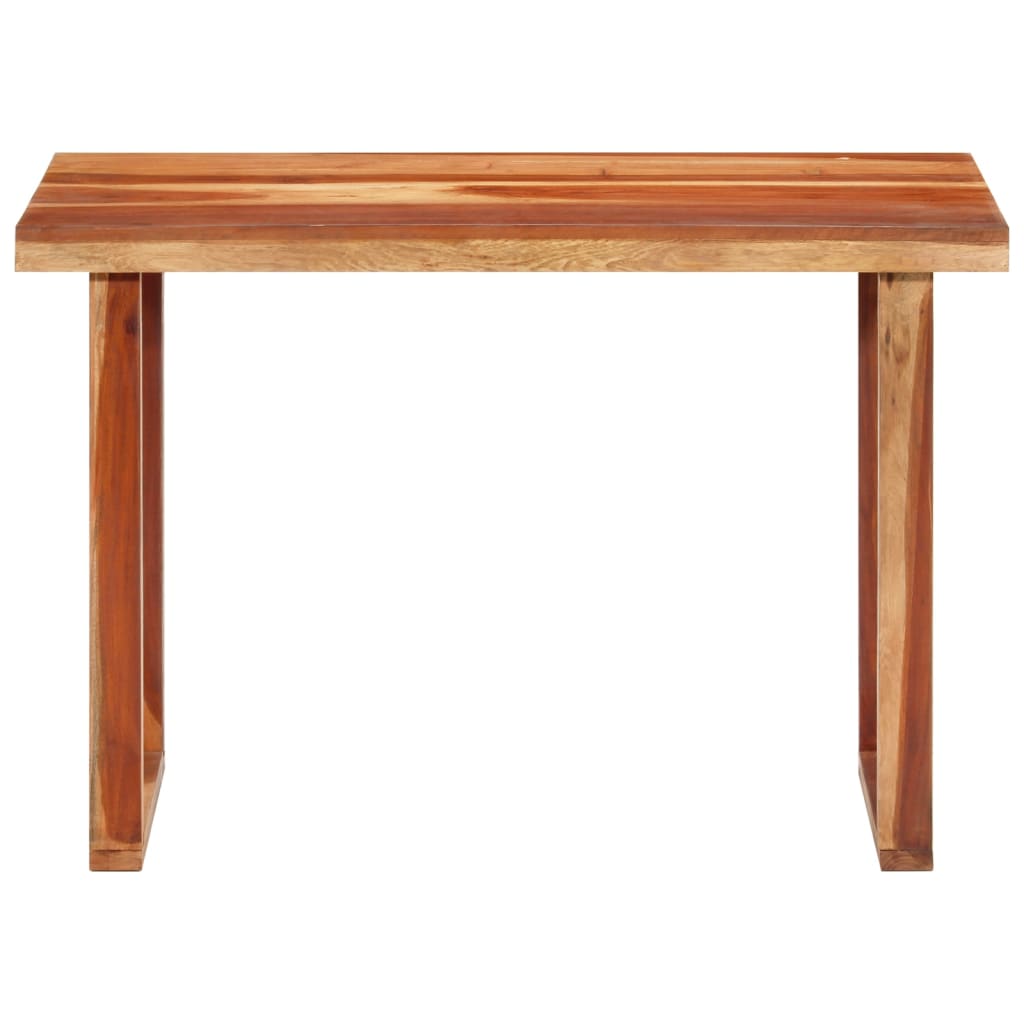 vidaXL Tavolo da Pranzo 110x50x76 cm Legno Massello di Acacia