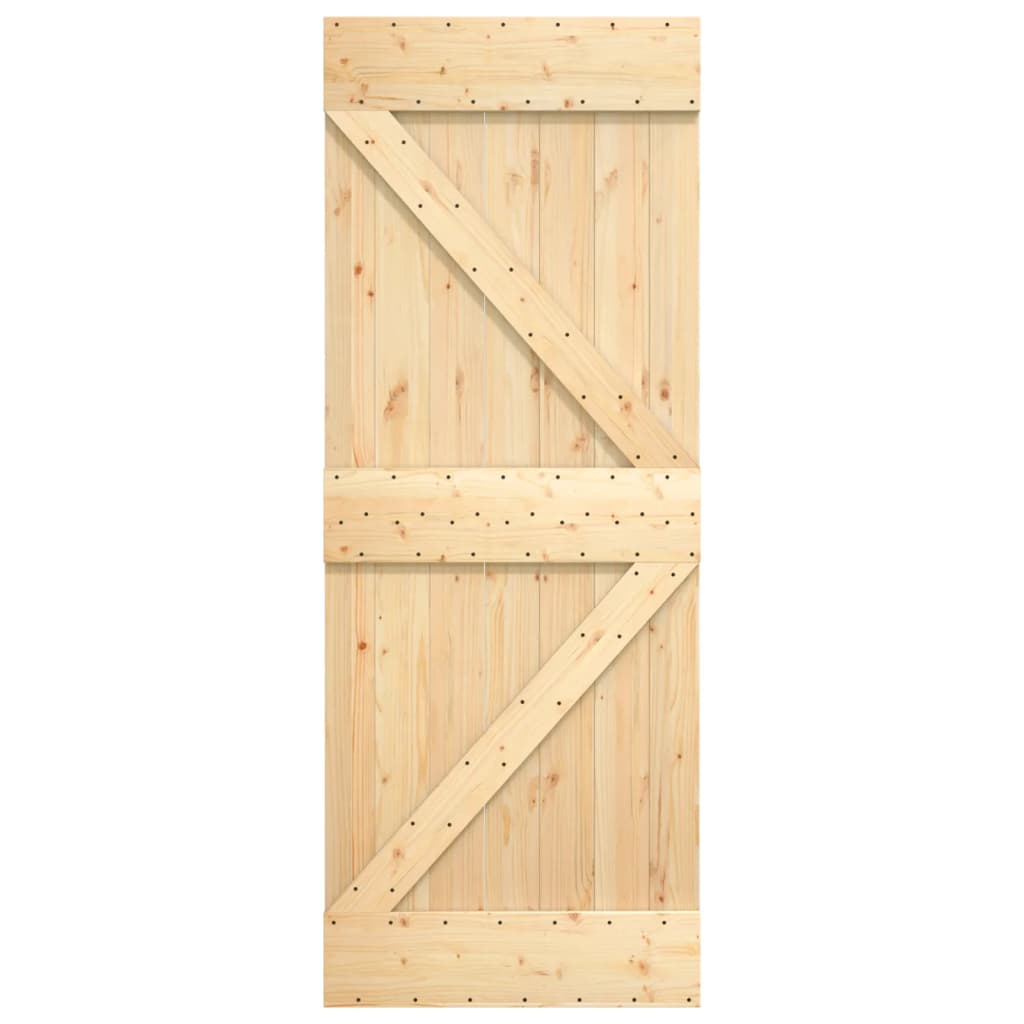 vidaXL Porta NARVIK 85x210 cm in Legno Massello di Pino