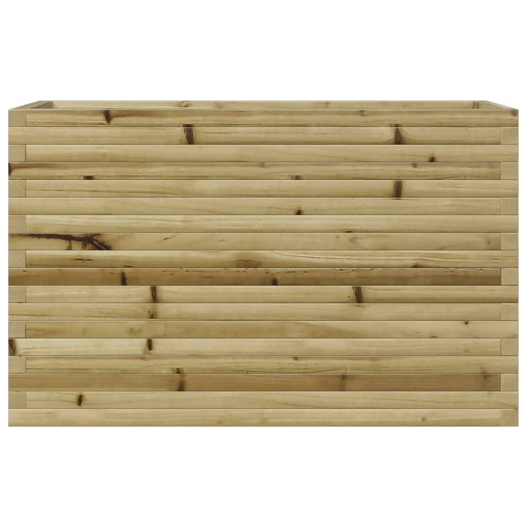 vidaXL Fioriera da Giardino 110x40x68,5 cm in Legno di Pino Impregnato