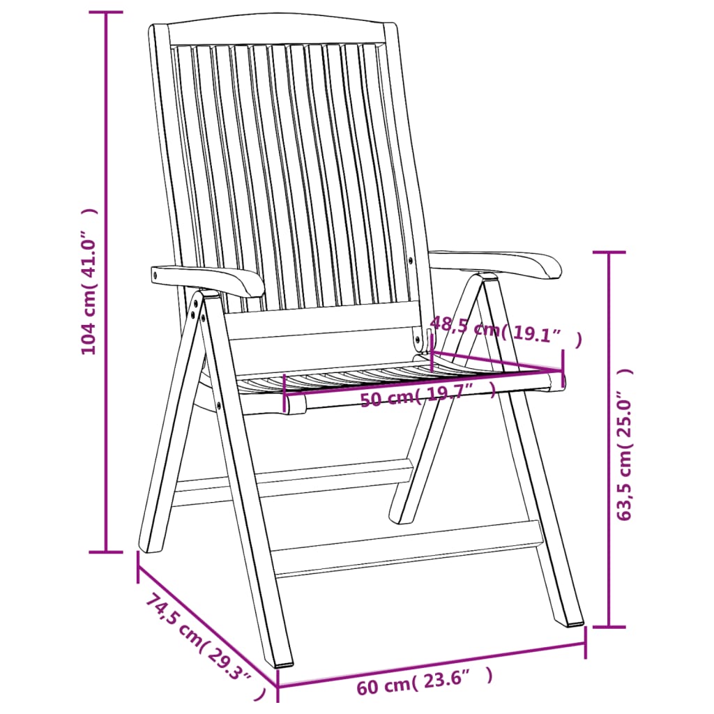 vidaXL Set da Pranzo per Giardino 9 pz in Legno Massello di Teak