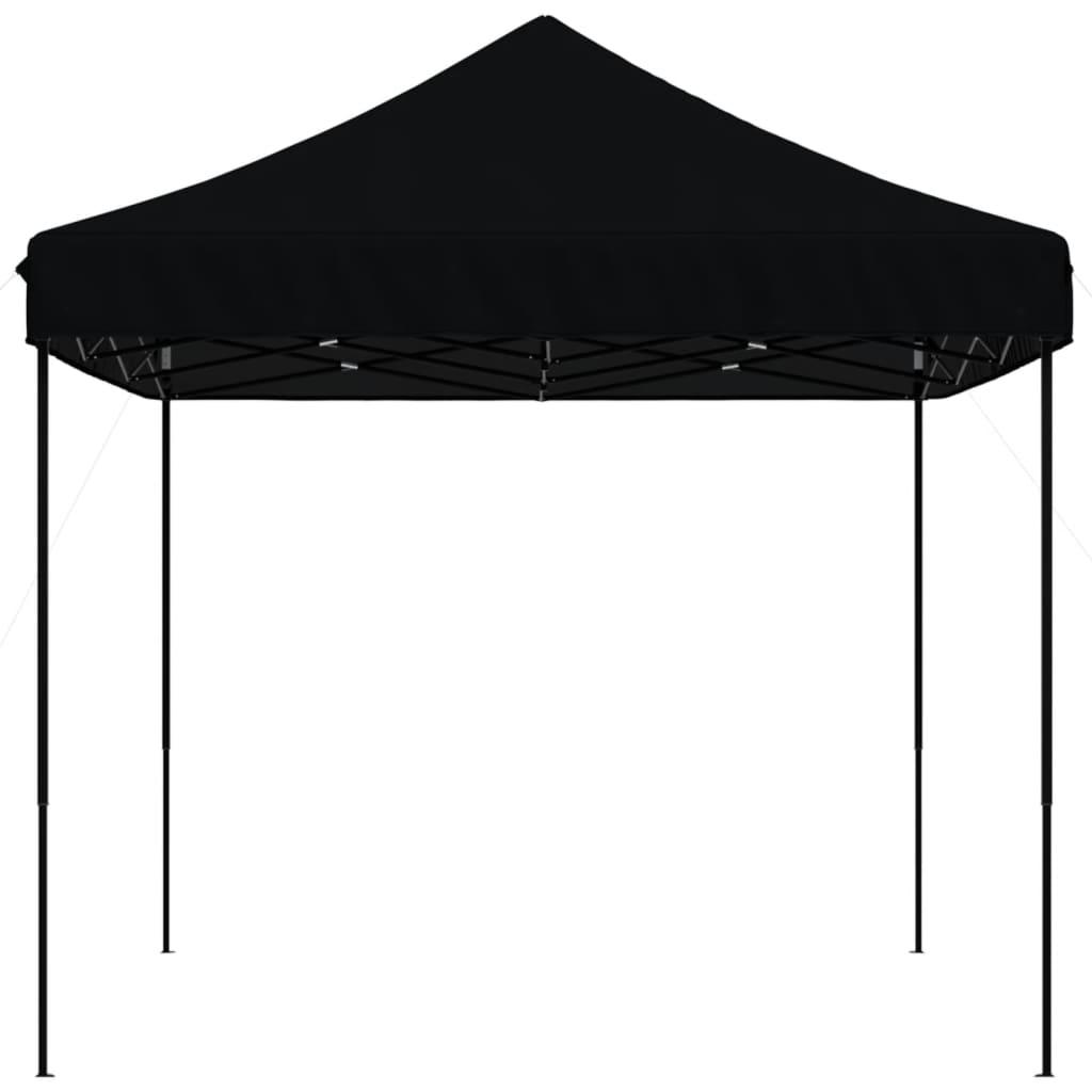 vidaXL Tenda da Festa Pieghevole Pop-Up Nero 410x279x315 cm