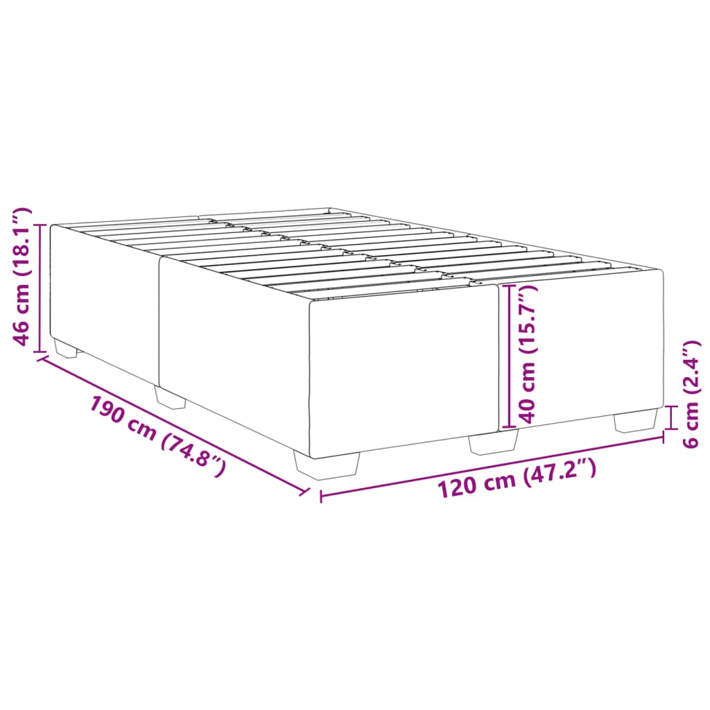 vidaXL Giroletto Grigio Chiaro 120x190 cm in Tessuto