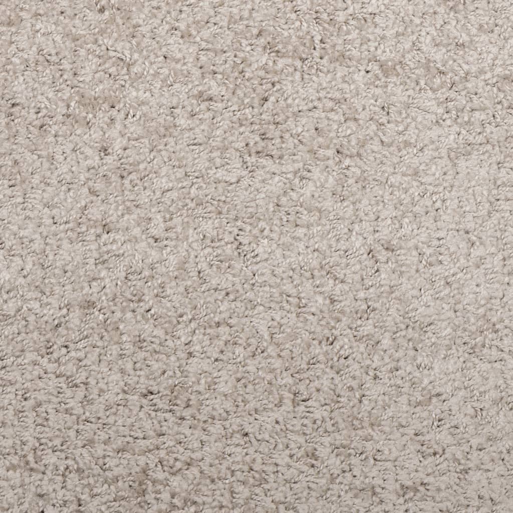 vidaXL Tappeto Shaggy PAMPLONA a Pelo Lungo Moderno Beige 160x230 cm