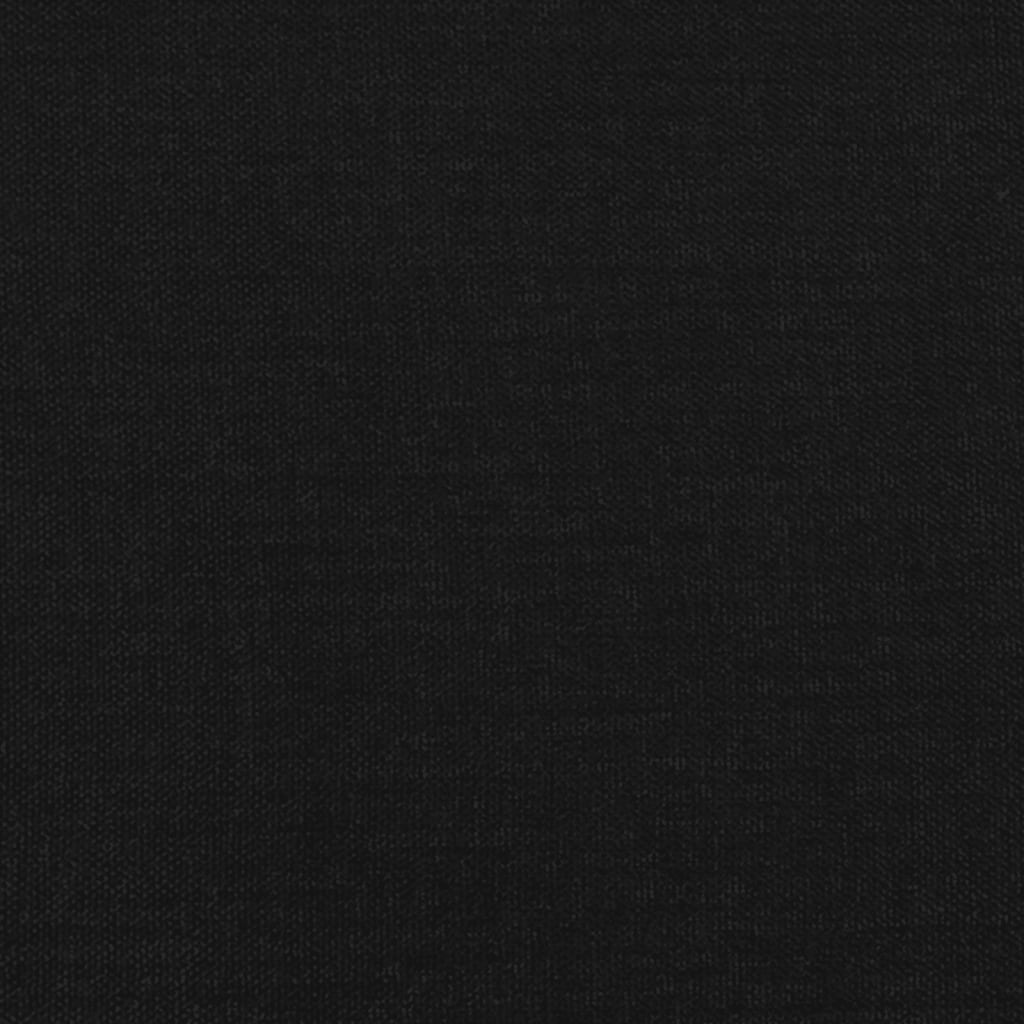 vidaXL Testiere 2 pz Nero 100x5x78/88 cm in Tessuto