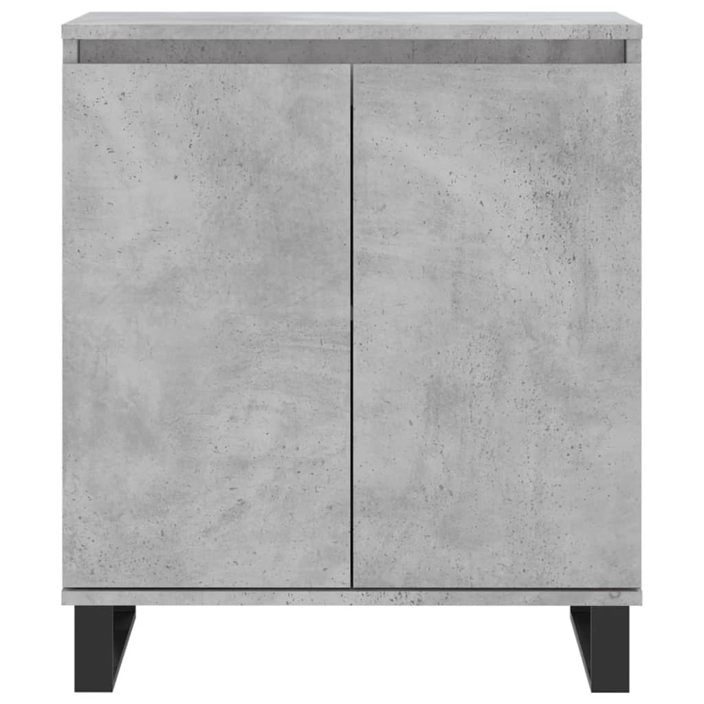 vidaXL Credenza Grigio Cemento 60x35x70 cm in Legno Multistrato