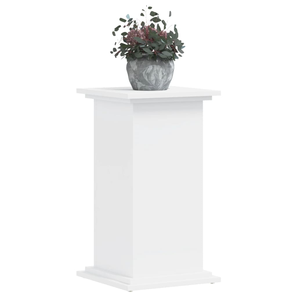 vidaXL Supporto per Piante Bianco 33x33x60 cm in Truciolato