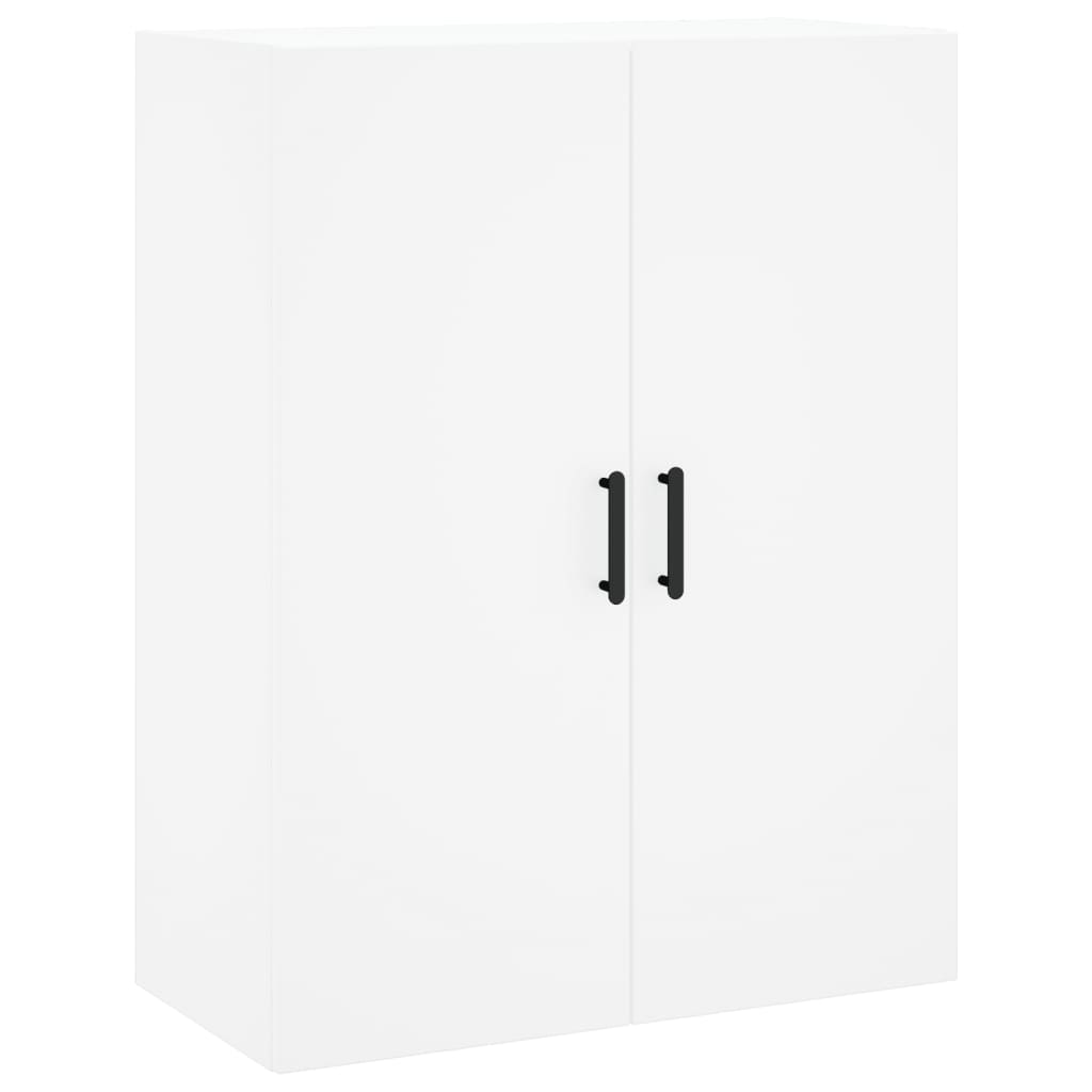 vidaXL Mobile a Parete Bianco 69,5x34x90 cm