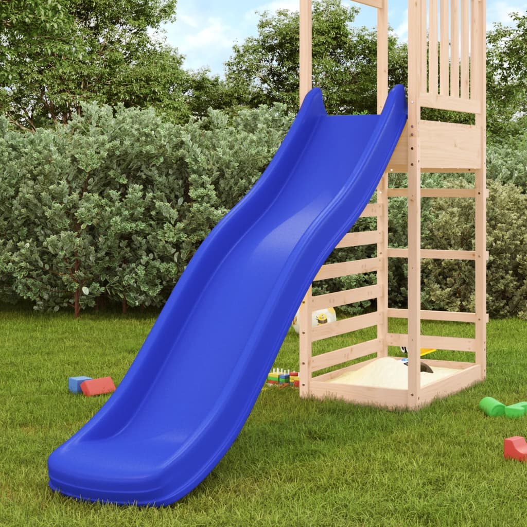 VidaXL Scivolo per bambini blu 175x38x23 cm in polipropilene Giochi da  Giardino Vari 