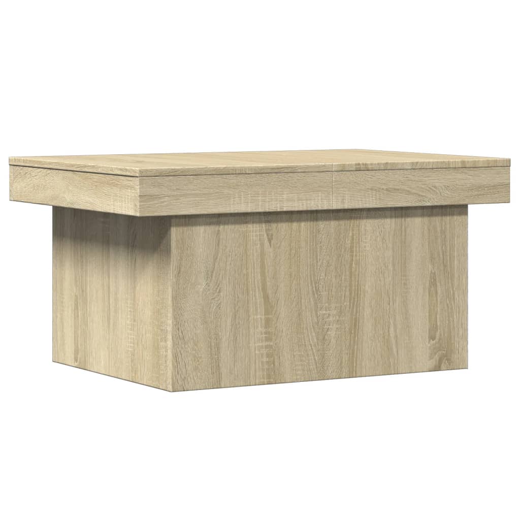 vidaXL Tavolino da Salotto Rovere Sonoma 100x55x40cm Legno Multistrato