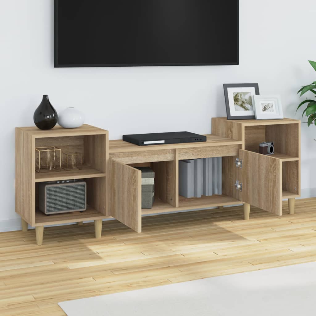 vidaXL Mobile Porta TV Rovere Sonoma 160x35x55 cm Legno Multistrato