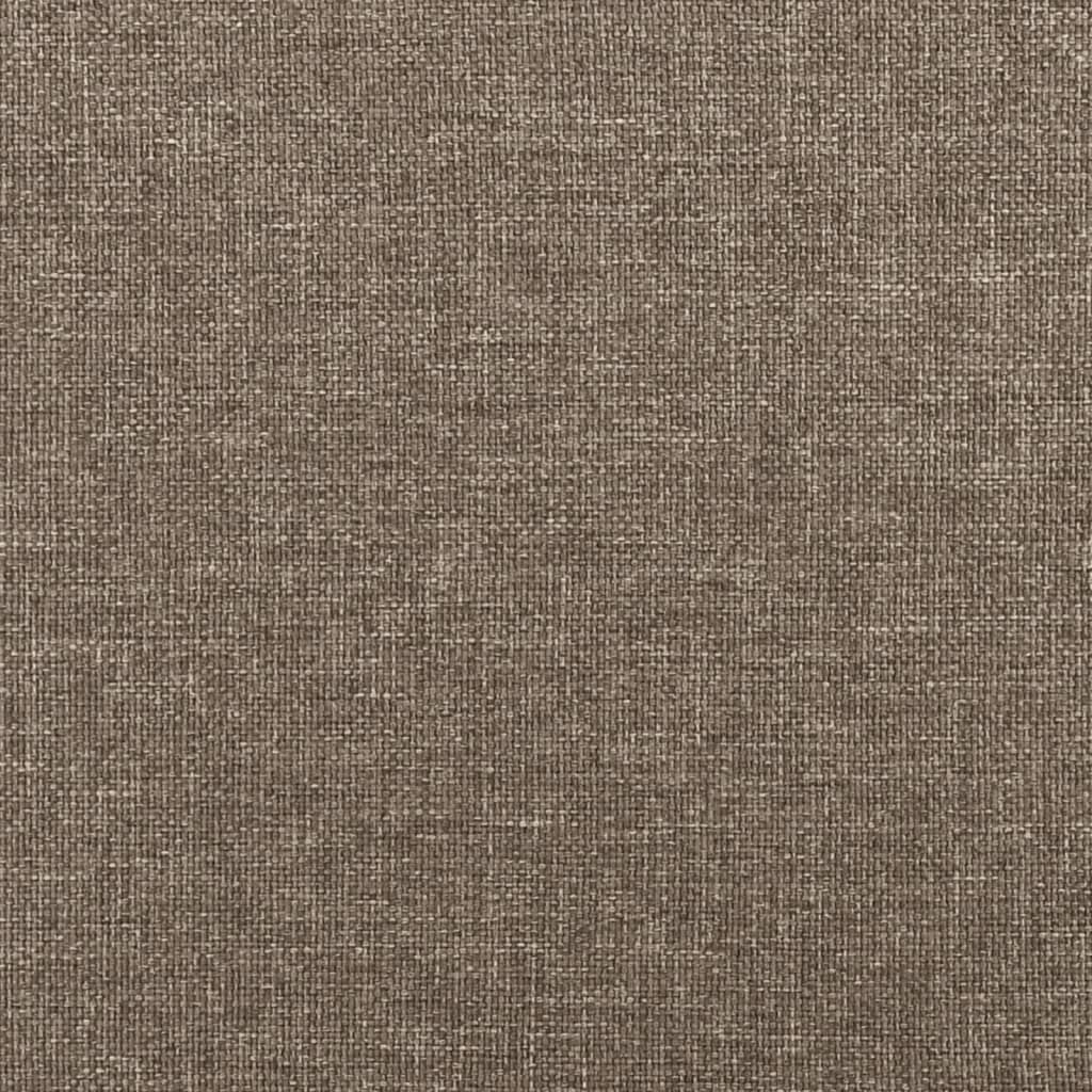 vidaXL Materasso a Molle Grigio Tortora 90x190x20 cm in Tessuto