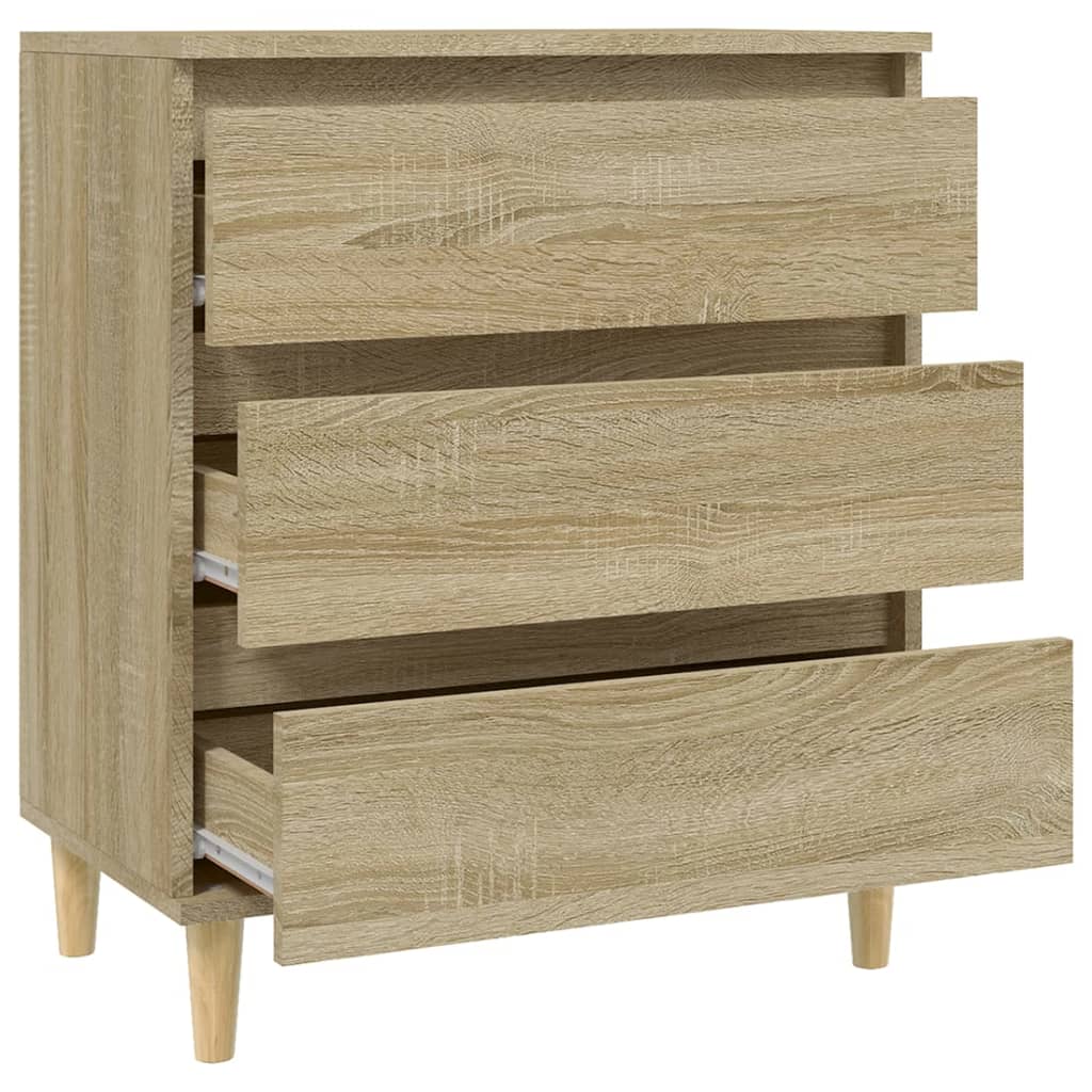 vidaXL Credenza Rovere Sonoma 60x35x70 cm in Legno Multistrato