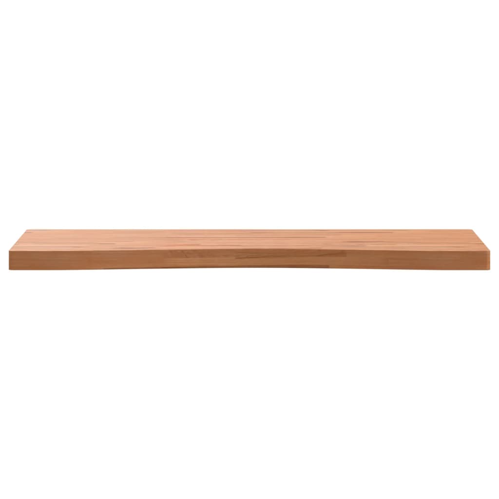 vidaXL Piano per Scrivania 100x(55-60)x4 cm Legno Massello di Faggio