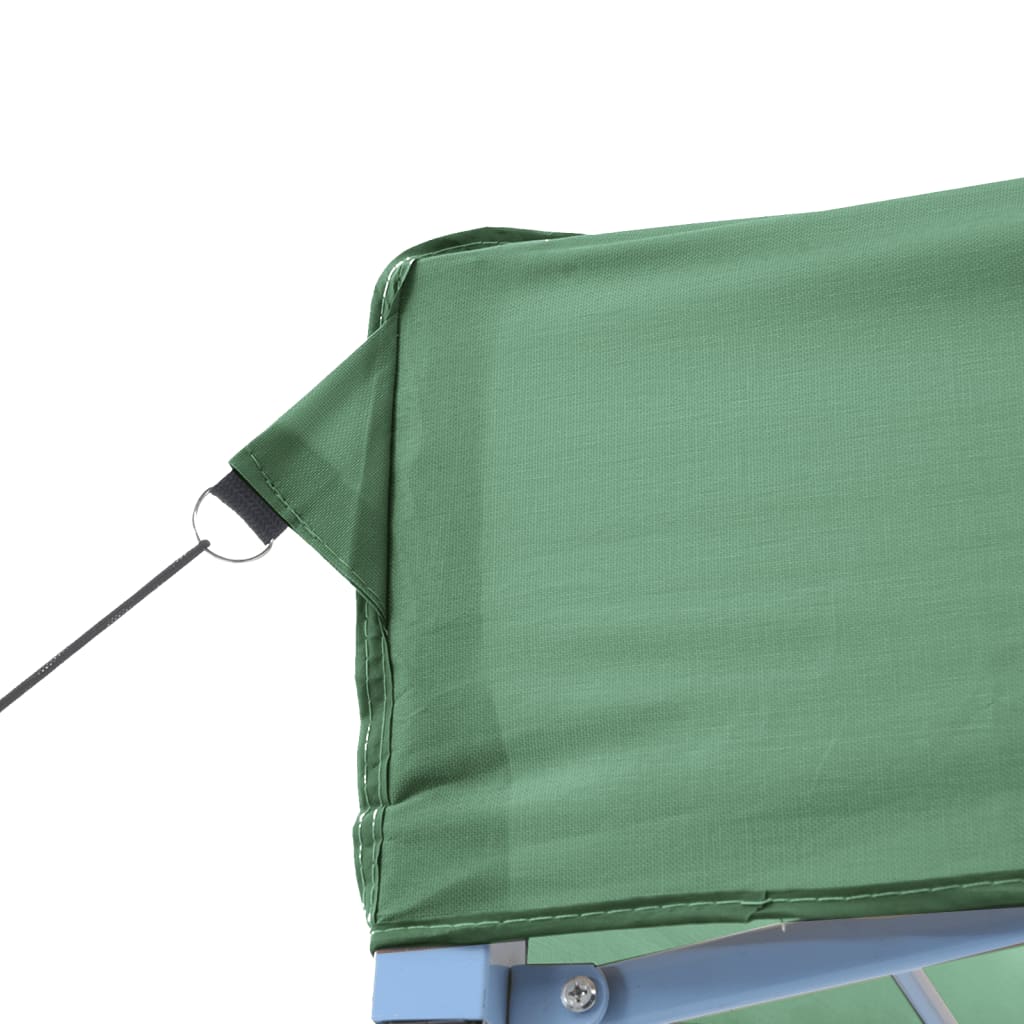 vidaXL Tenda da Festa Pieghevole Pop-Up Verde 580x292x315 cm