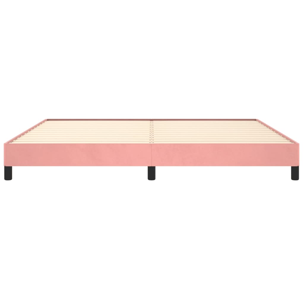 vidaXL Giroletto Rosa 200x200 cm in Velluto