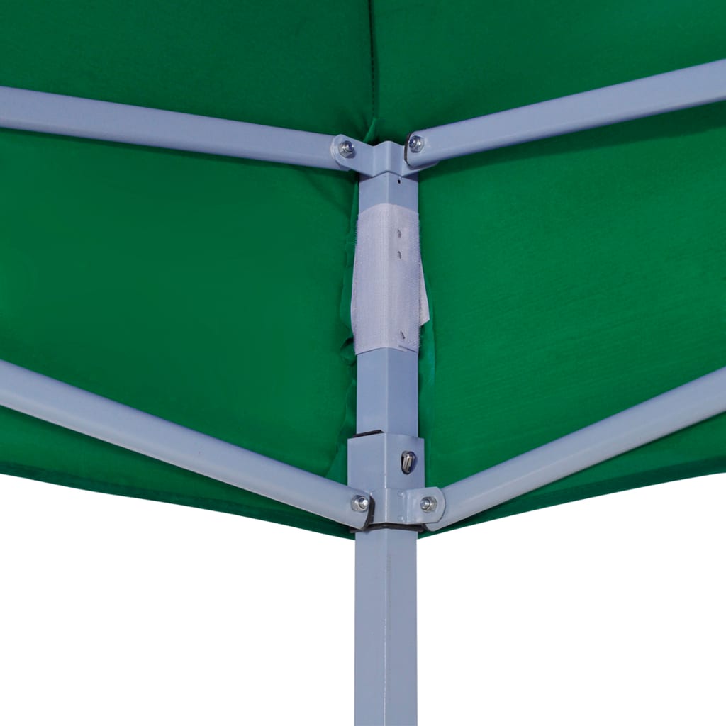 vidaXL Tetto per Tendone per Feste 2x2 m Verde 270 g/m²