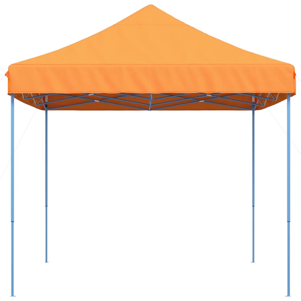 vidaXL Tenda da Festa Pieghevole Pop-Up Arancione 410x279x315 cm