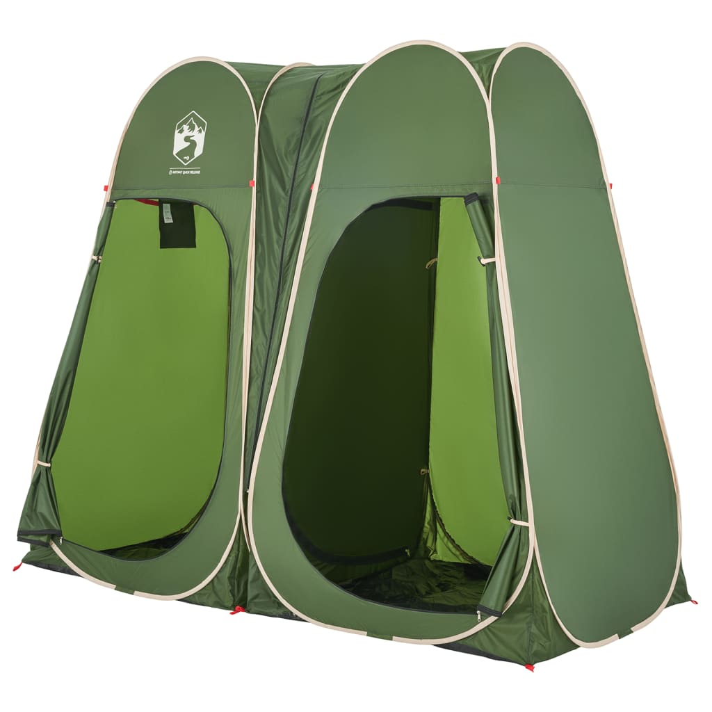 vidaXL Tenda Privacy Pop-Up Verde Impermeabile