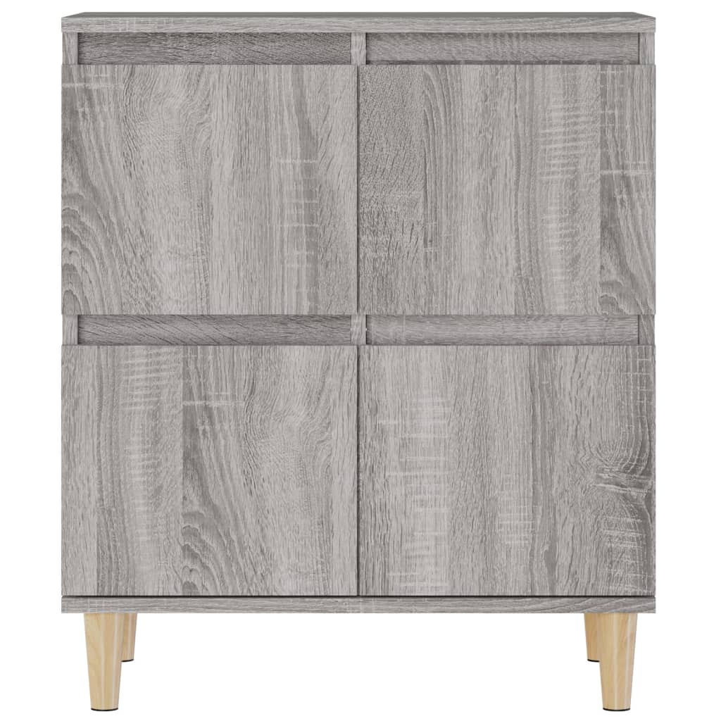 vidaXL Credenza Grigio Sonoma 60x35x70 cm in Legno Multistrato