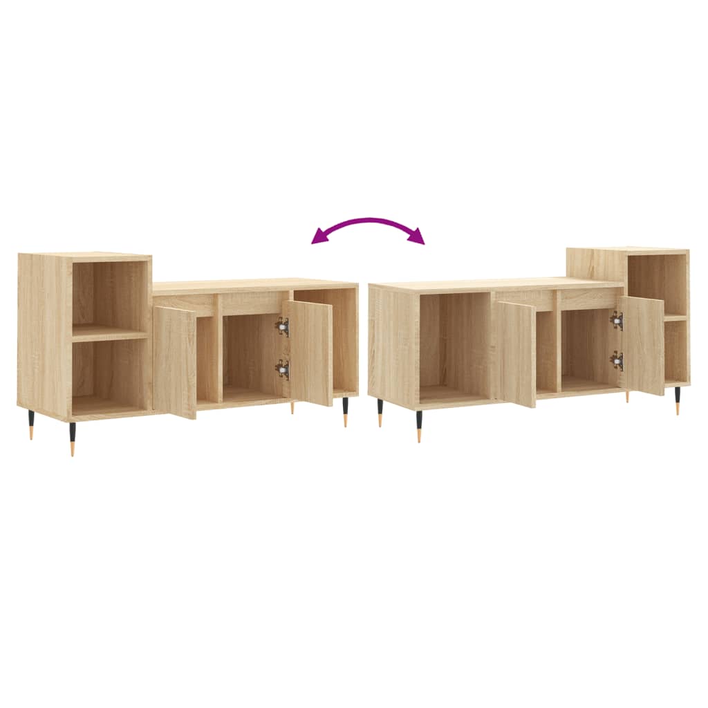 vidaXL Mobile per TV Rovere Sonoma 100x35x55 cm Legno Multistrato