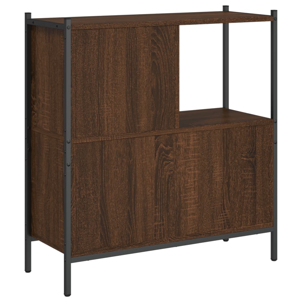 vidaXL Libreria Rovere Marrone 72x28x77,5 cm in Legno Multistrato