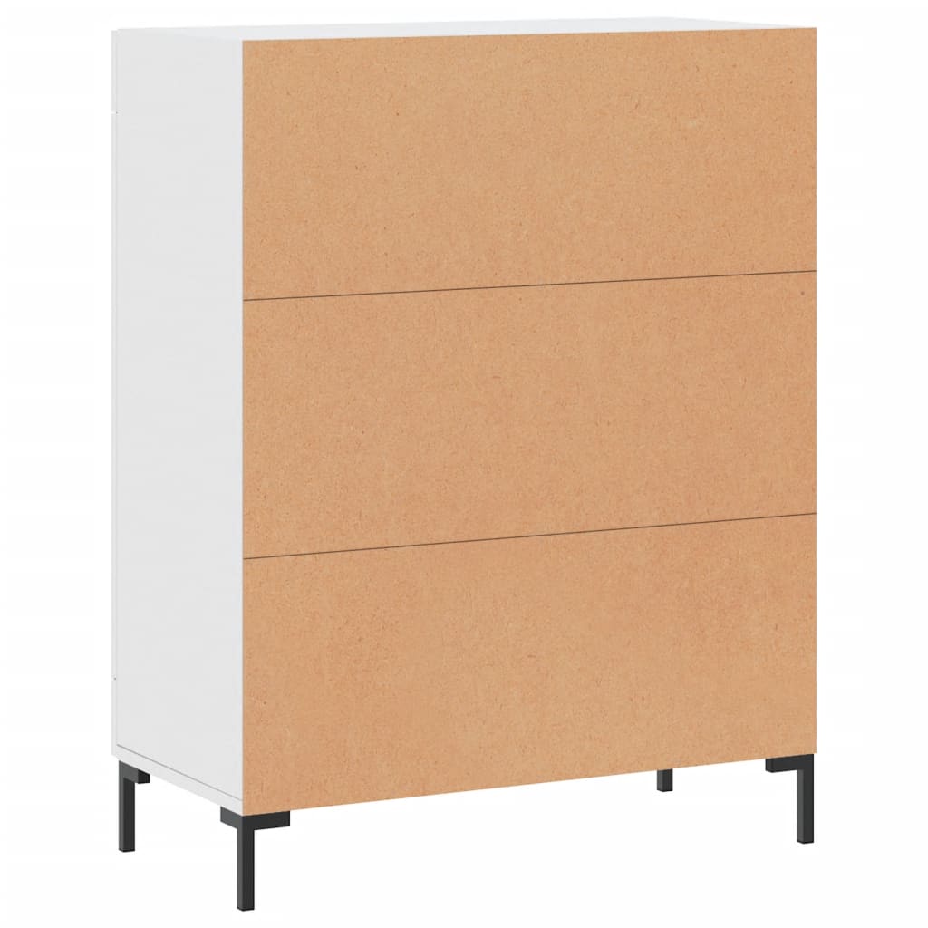 vidaXL Credenza Bianca 69,5x34x90 cm in Legno Multistrato