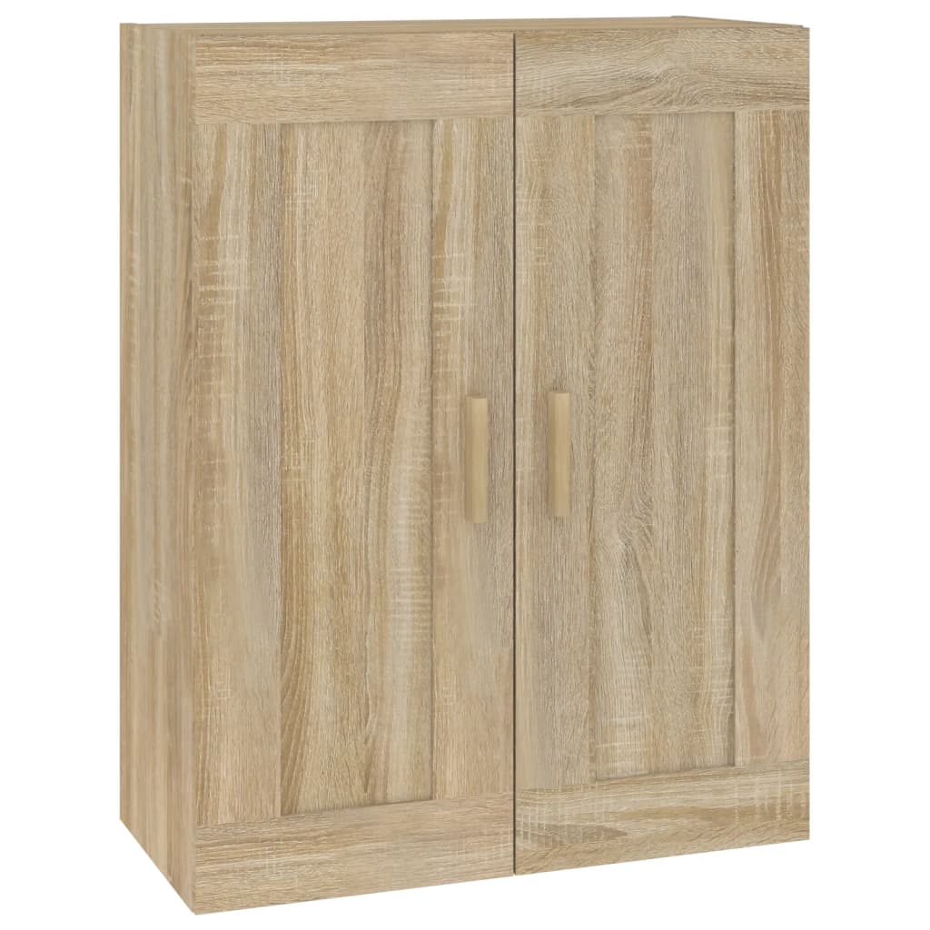 vidaXL Pensile Rovere Sonoma 69,5x32,5x90 cm in Legno Multistrato