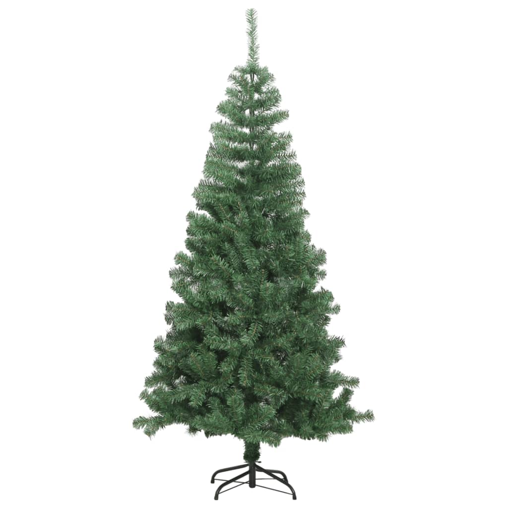 vidaXL Albero di Natale Artificiale con Supporto 120 cm 230 Rami