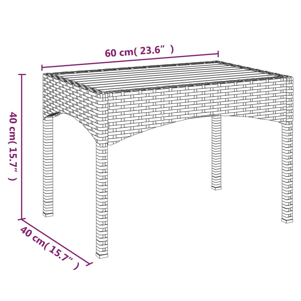 vidaXL Set da Pranzo da Giardino 4 pz con Cuscini Nero in Polyrattan