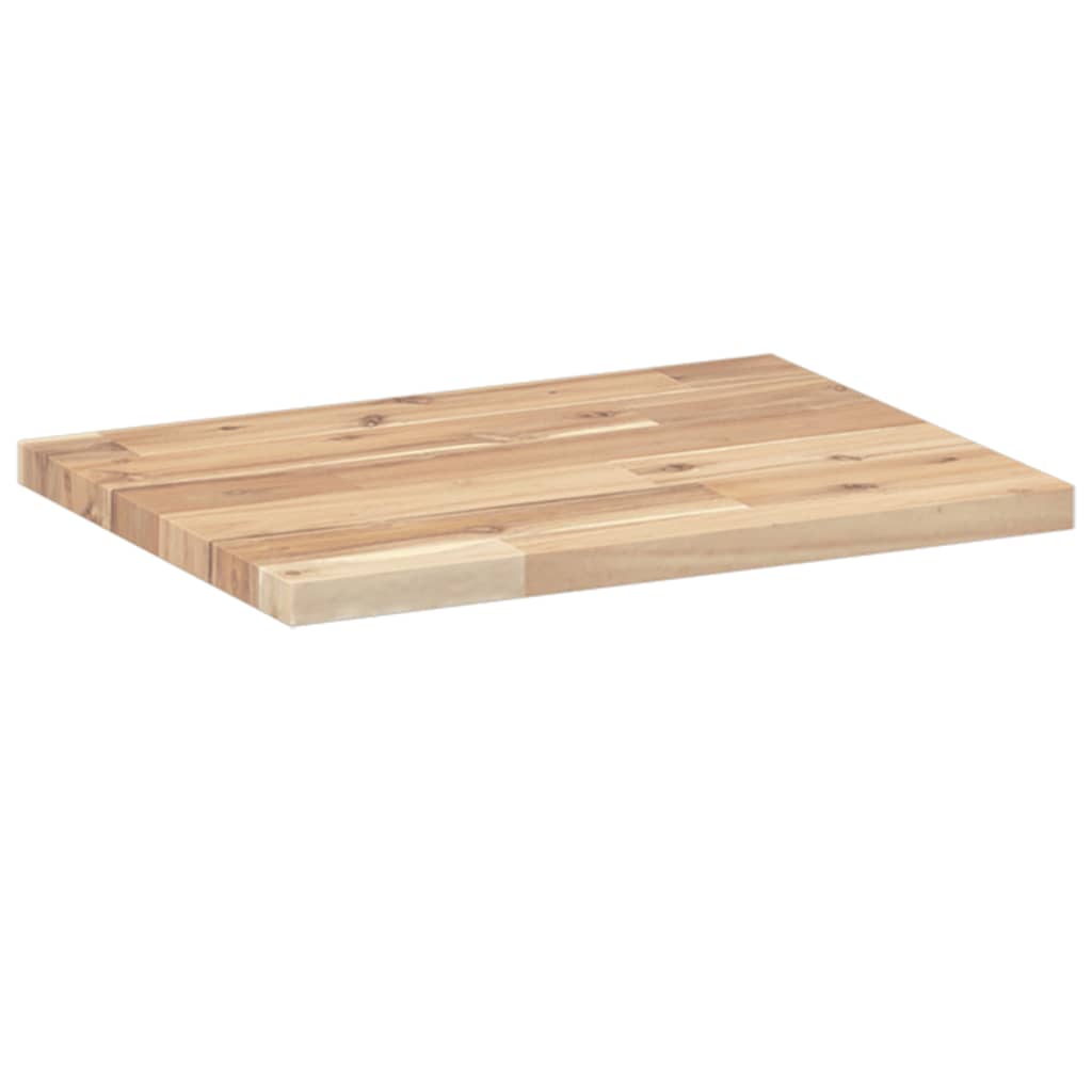 vidaXL Mensole da Parete 3 pz 60x30x2 cm Legno Acacia Non Trattato