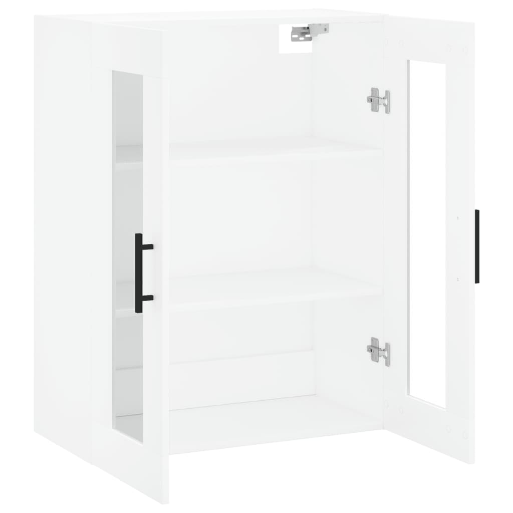 vidaXL Mobile a Parete Bianco 69,5x34x90 cm